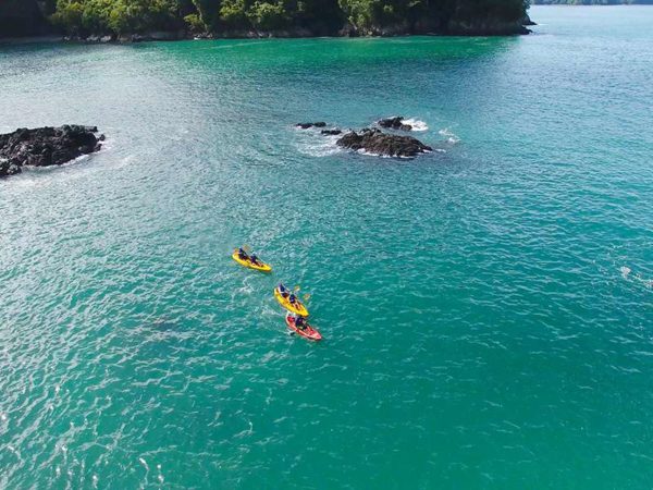 ocean kayaking snorkeling tour