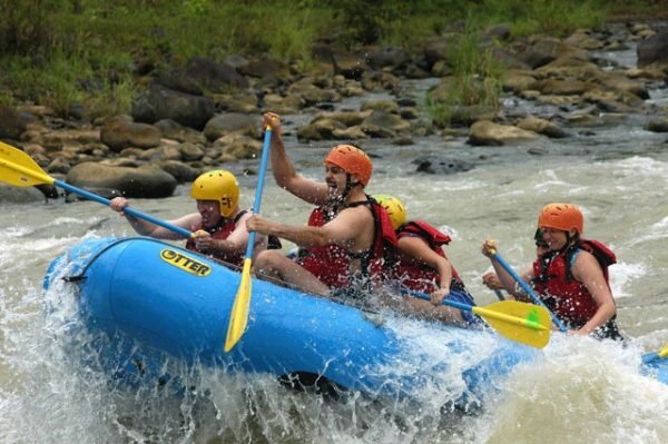 white water rafting naranjo river costa rica challenge