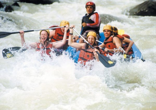 white water rafting naranjo river costa rica high-octane